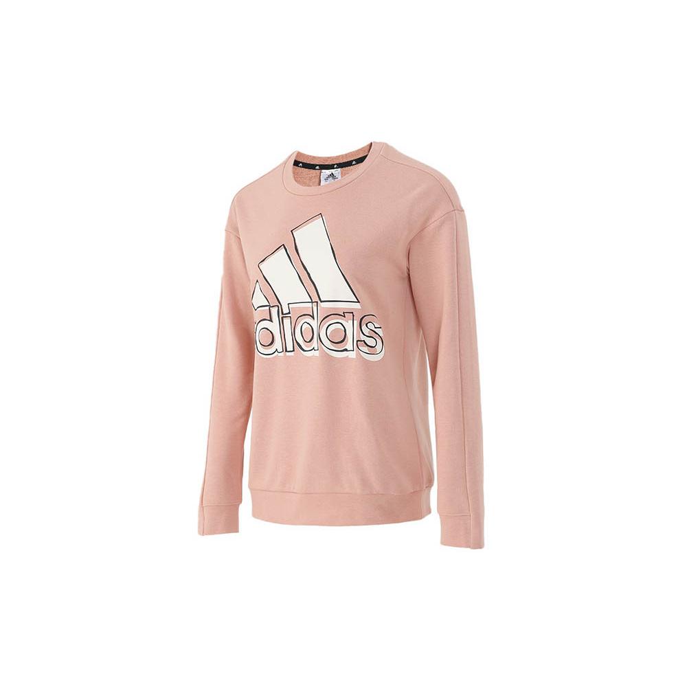 New Adidas Sweatshirt Women's Lotus Color HB5104