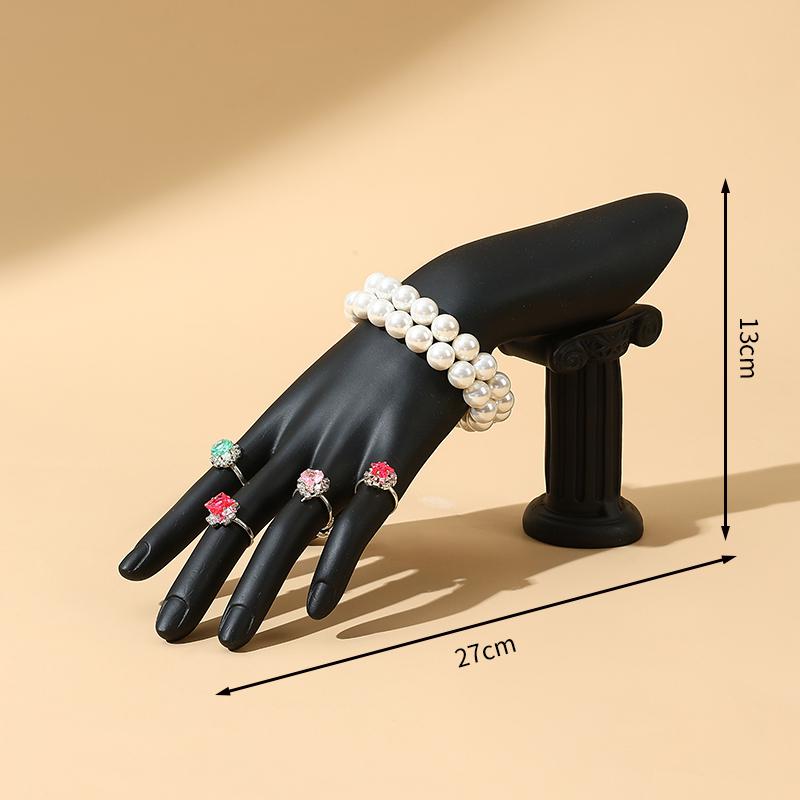 Creative Resin Hand Model Ring and Bracelet Display Stand