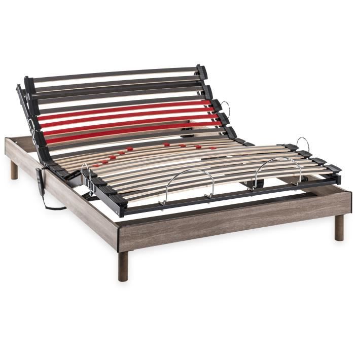 DEKO DREAM COMFORT Dreamzone Electric Relaxation Mattress + Base Set - 140x200 Cm - Pocket Spring Mattress
