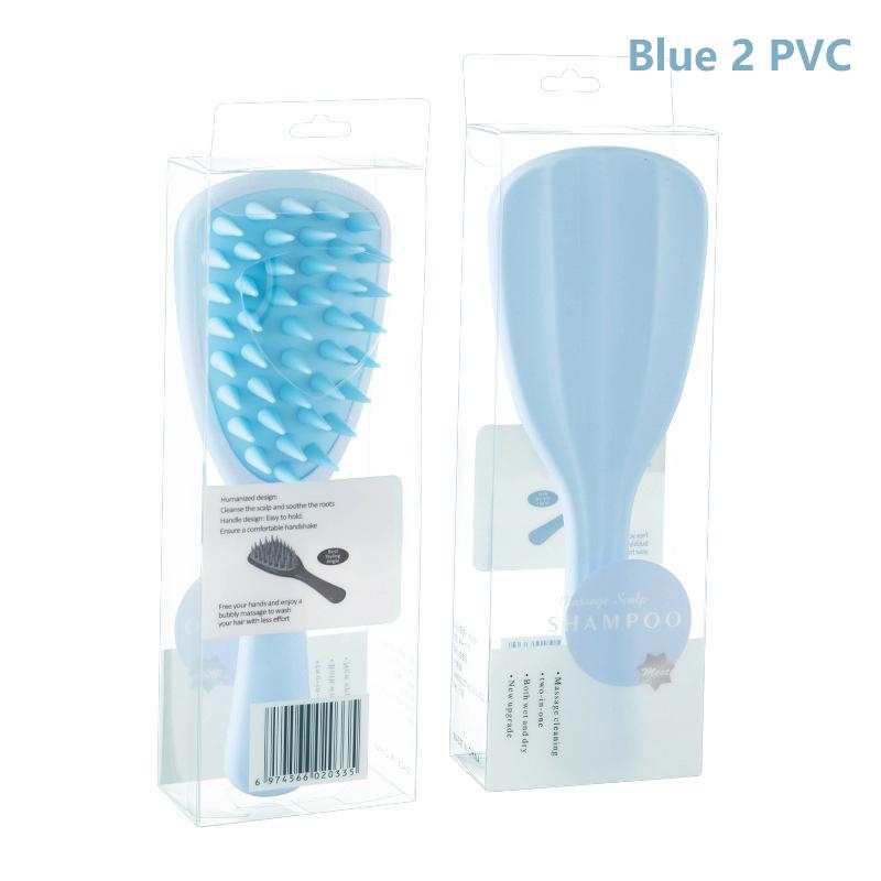 Long Handle Shampoo Brush Silicone Scalp Massage Comb Hair Washing Brush Head Massager Bath Brush Body Scrubber Hair Accessories