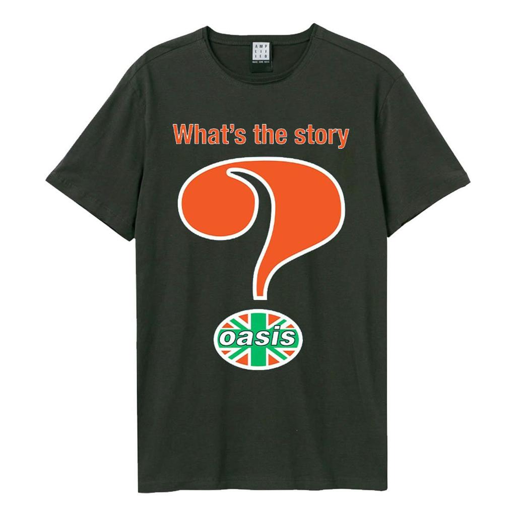 Amplified Unisex Adult What´s The Story Oasis T-Shirt