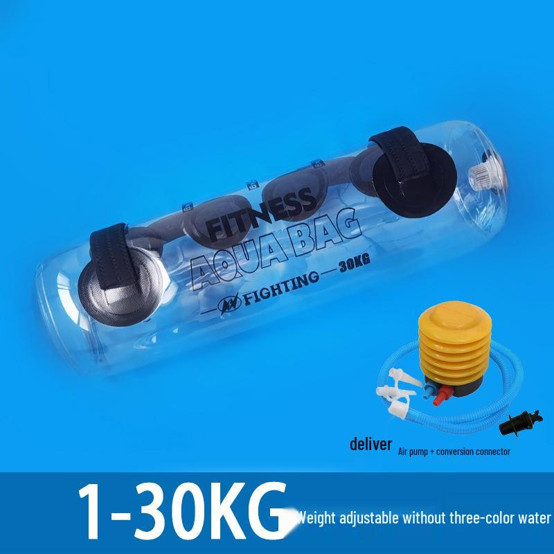 Bärbar Uppblåsbar Vattenviktspåse för Styrke- och Balansträning