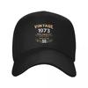 Vintage 1973 50 Years Aged Perfectly Gift Baseball Cap Designer Hat Designer Cap Hard Hat Funny Hat Caps For Women Men's