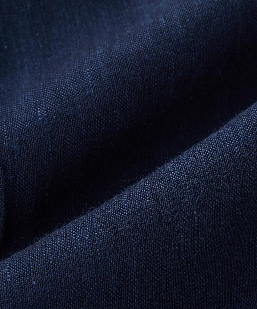 STCO Italy Fabio Linen & Wool Formal Pants_Navy (Classic Fit)_Sslwb94Csn