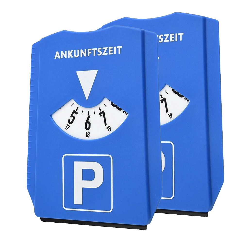 1/2pc Parking Meter According to German Road Traffic Regulation (STVO) for Cars Cardboard Parking Disc Ideal for Cars Daily Use