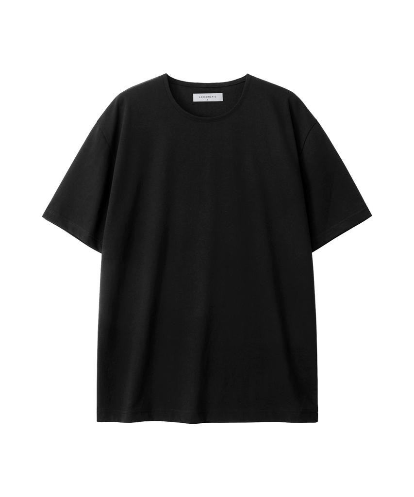 BRENSON Achromatic_ Comfort Concise U-Neck Short Sleeve T-Shirt ( 2 Colors )