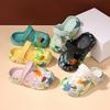 Boys' Slippers, New Thick-soled Outerwear, Children's Soft-soled Slippers, Indoor Home Non-slip Outerwear, Anti-collision Hole S