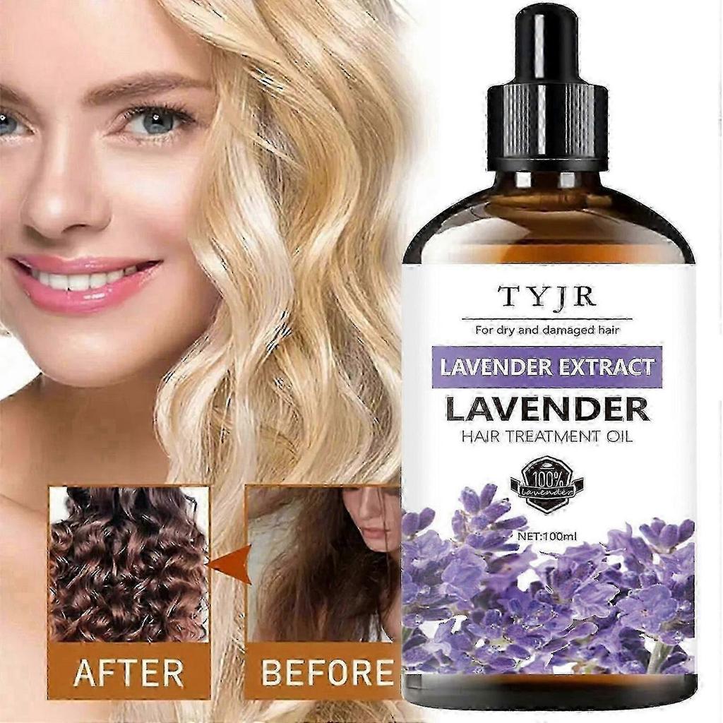 Pure Lavender Essential Oil 100ML - Hydrating Face & Body Oil for Skin Care, Hair Growth, Aromatherapy & Massage | Multi-Purpose Relaxation Oil