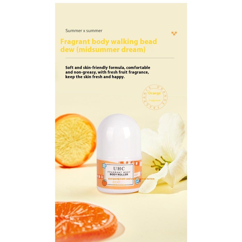 

UHC Walking Bead Perfume Antiperspirant Deodorant для женских подмышек, чтобы удалить запах, антиперспирантный запах, длительный сухой дезодорант-шарики