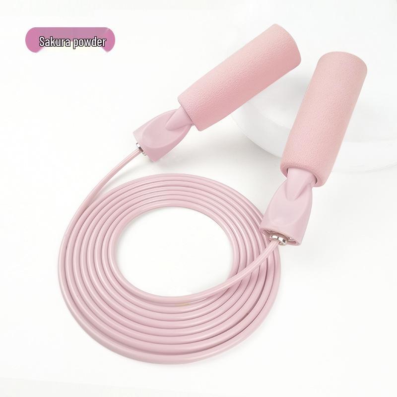Adult Fitness Skipping Rope - Durable Steel Wire for Exercise & Fat Burning, Ideal for Students and Home Workouts.