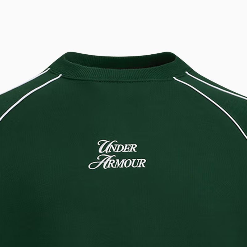 Under Armour Sports Club Fleece Sports Casual Durable Long Sleeve Sweatshirt Men sweatshirt Forest-Green 6005893-301