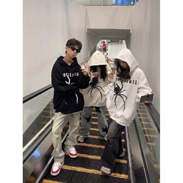 Men'S Hooded Hoodie In Spring And Autumn, Loose And Trendy Letter Printed Versatile Jacket, Men'S Long Sleeved Hoodie, Casual Top