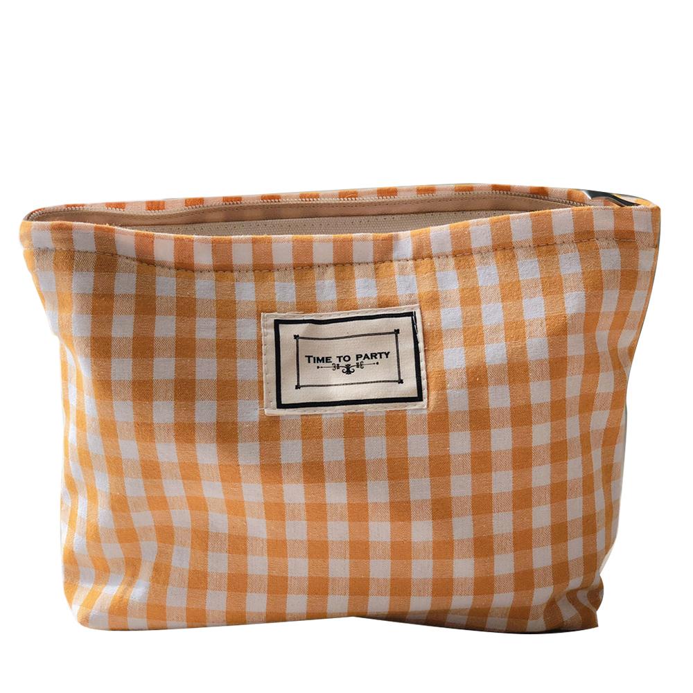 427 Cotton Makeup Storage Pouch Anti-Wear Toiletries Women Teen Girls Cosmetic Organizer Travel Hand Bag