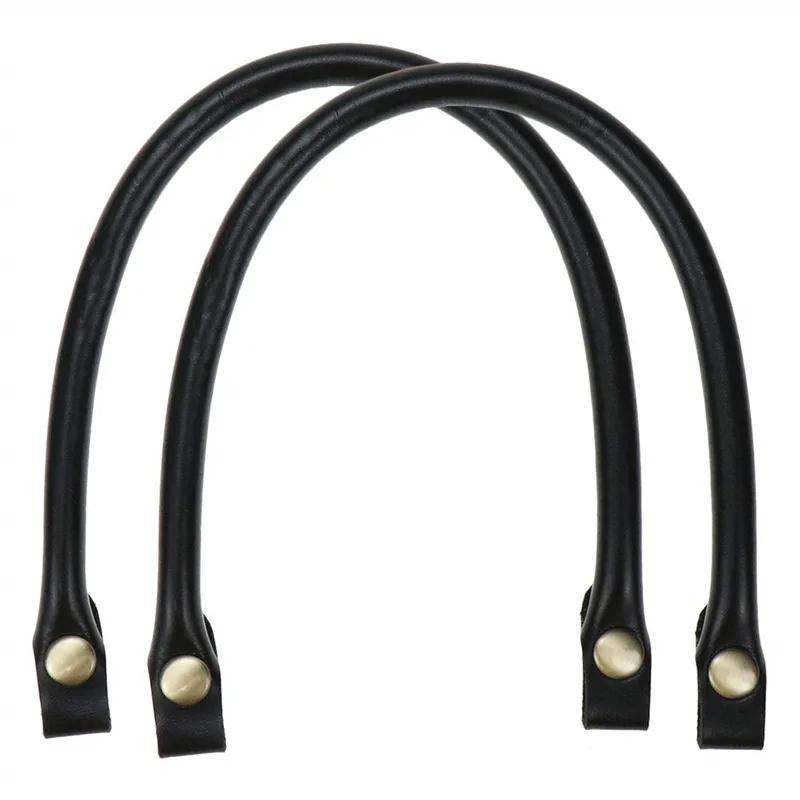 1/2Pcs PU Leather Bag Handle Women's Detachable Shoulder Bag Handles DIY Replacement Accessories Handbag Band Strap Belt