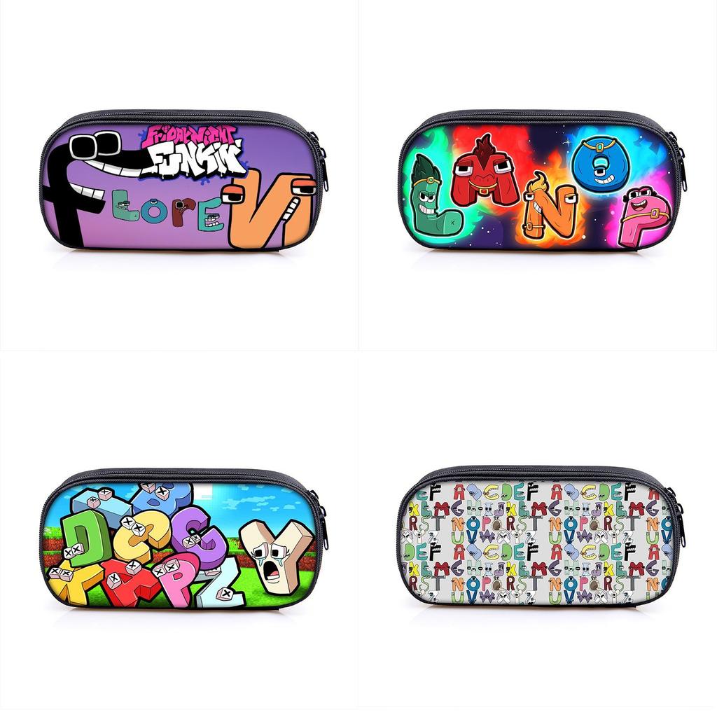 Alphabet Lore Pencil Case Large Capacity Pouch Bag For Students Gift