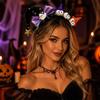 Fabric Halloween Cartoon Hairband Halloween Theme Ghost Headband Pumpkin Headband  Costume Events