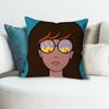 DDaria Pillow Cases for Bedroom Living Room Sofa Home Decor Polyester Cushion Cover with Zipper
