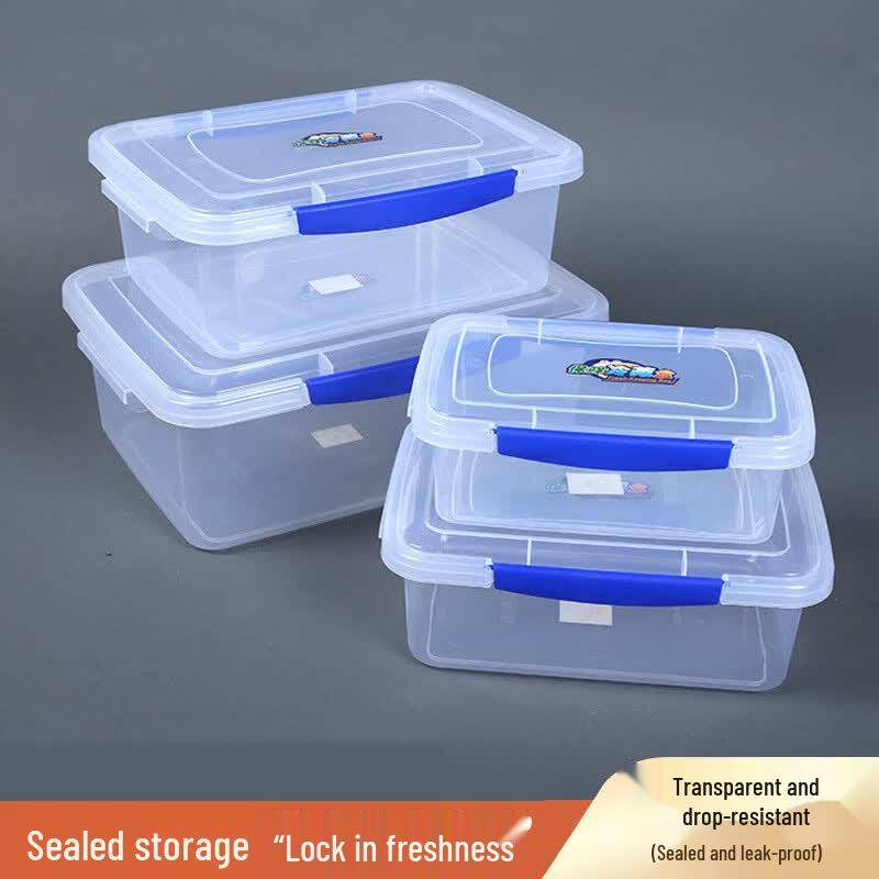 Transparent Plastic Food Storage Container