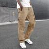 2024 Men's Urban Fashion Multi-Pocket Casual Workwear Pants for Spring & Autumn