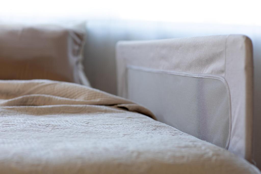 Japan SG Mark Certified Denby Premium Bed Guard Greige Direct Store Limited Color Bed Fence Fence Futon Fall Prevention Fall Prevention Children Baby