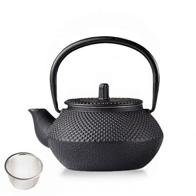 Buuyyaa Fer Nambu Fer Induction Peut être utilisé sur une flamme nue Théière en Fer Cérémonie du Thé Fer Traditionnel Bouilloire 300ml, Bouilloire, Compatible, flamme, Ustensiles en Fer, Fer,