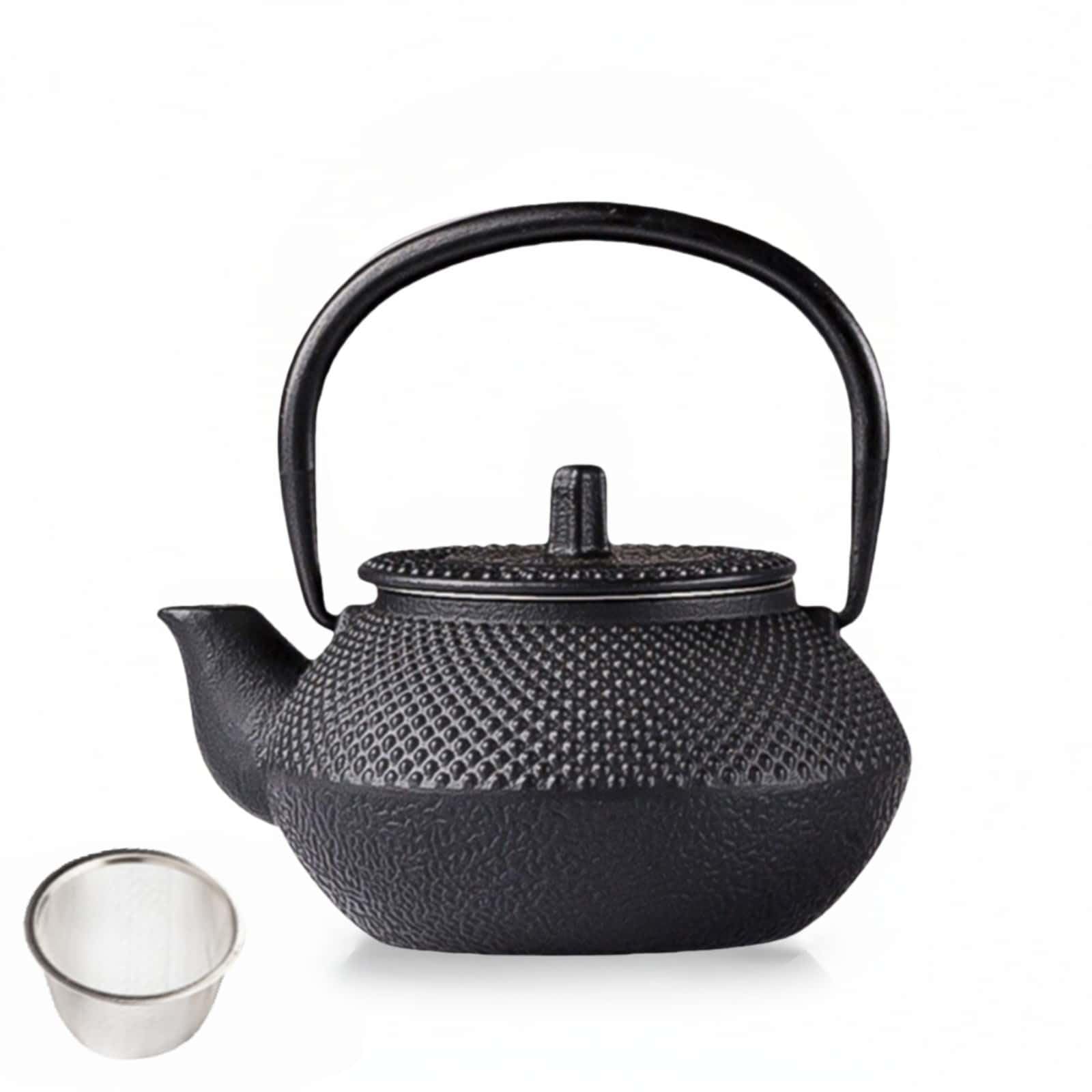 

buuyyaa Iron Nambu Iron Induction Can be used over an open Cast Tea Ceremony Iron Traditional 300ml Kettle, Kettle, Compatible, flame, Ironware, Iron,