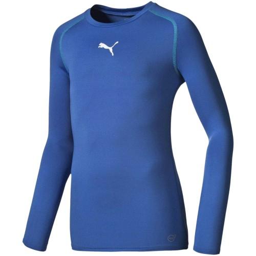 Puma Childrens/Kids Logo Long-Sleeved T-Shirt