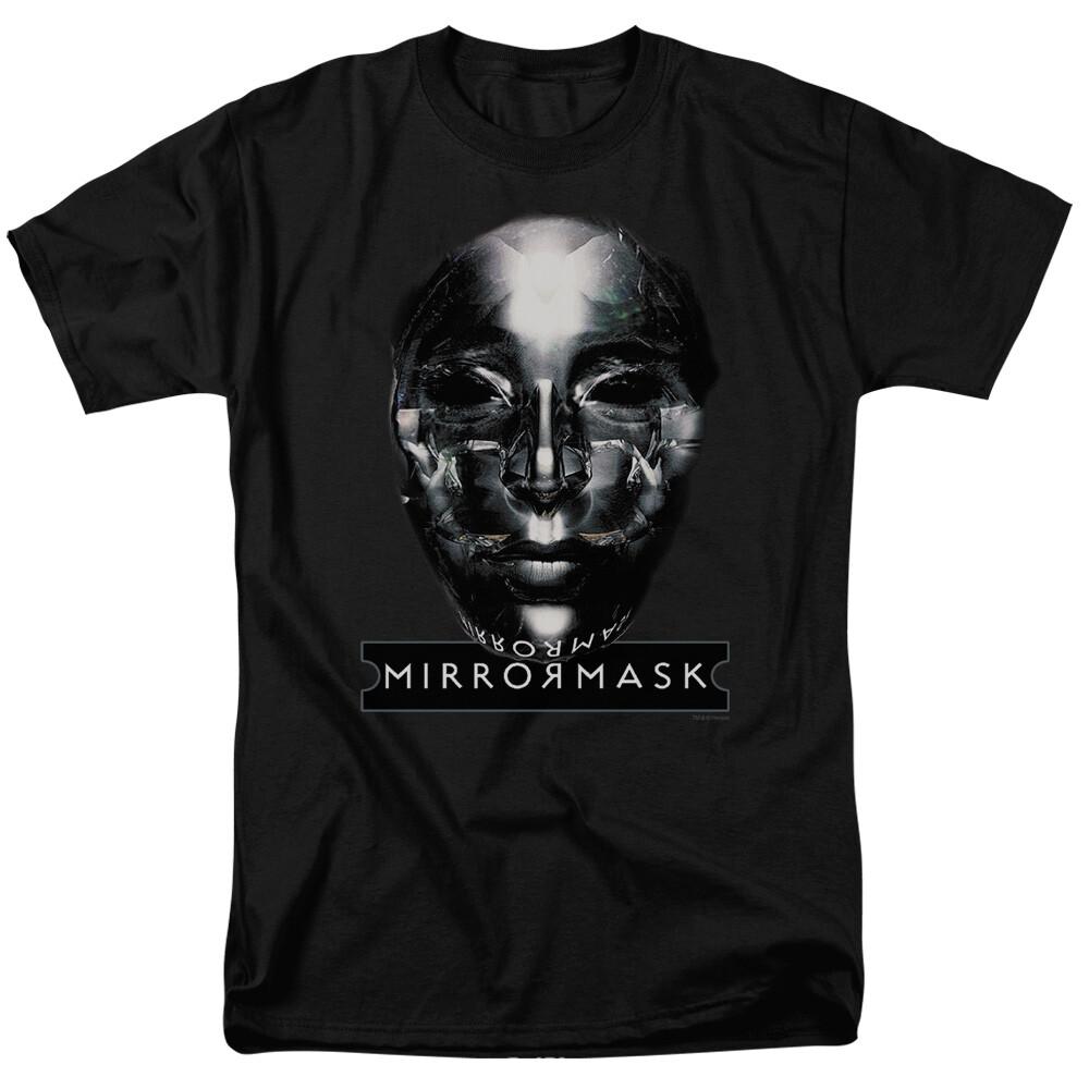 

Mirrormask Mask T Shirt Mens Licensed Fantasy Movie Tee Black XL