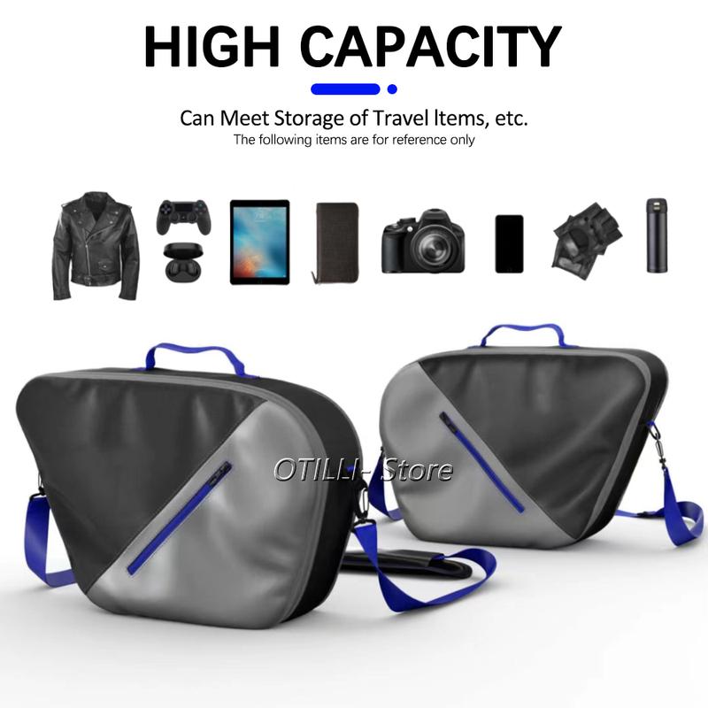 Motorcycle Accessories For Yamaha TRACER 9 Tracer9 Tracer 9 GT 2020-2024 Suitcases Inner Bags Toolbox Tail Box Pannier Saddlebag