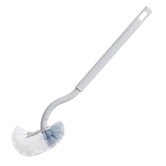 Praktische Reinigungsbürste, komfortabler Griff, gebogene Toilette