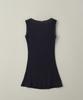 Limone Pointelle Dress / Navy