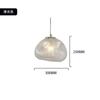 Postmodern Light Luxury Creative Hotel Restaurant Bar Counter Duplex Staircase Decorative Glass Chandelier