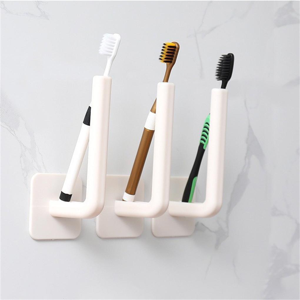 L-Shape Punch-Free Hooks Professional Door Wall Mounted Hanger Hats Storage Racks Multifunctional Self-adhesive Holder