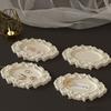 European-Style Palace Vintage Relief Pattern Storage Tray Decorative Piece DIY Oval Picture Frame Silicone Mold
