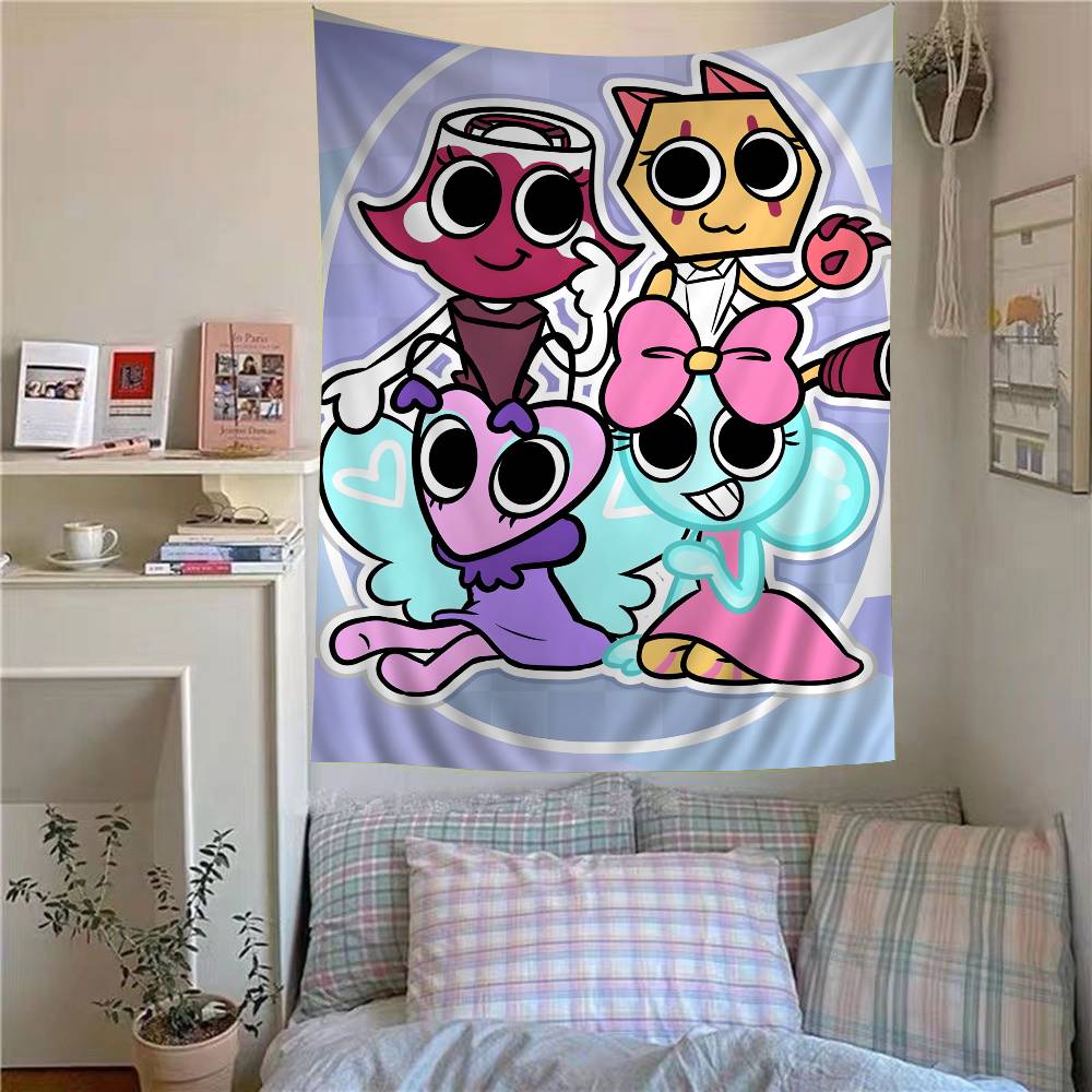 

Гра D-Dandys World Настінний гобелен DIY для вітальні, дому, гуртожитку, декор, настінне мистецтво 50x90 cm