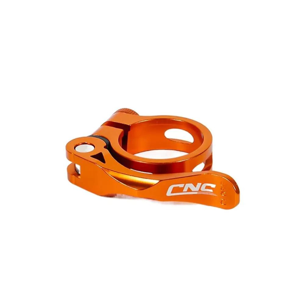 Fixed Gear Aluminum Alloy Bike Seatpost Clamp Quick Release Clamp Aluminum Seat Tube Bicycle Seat Clamp Bike Seat Post Clamp