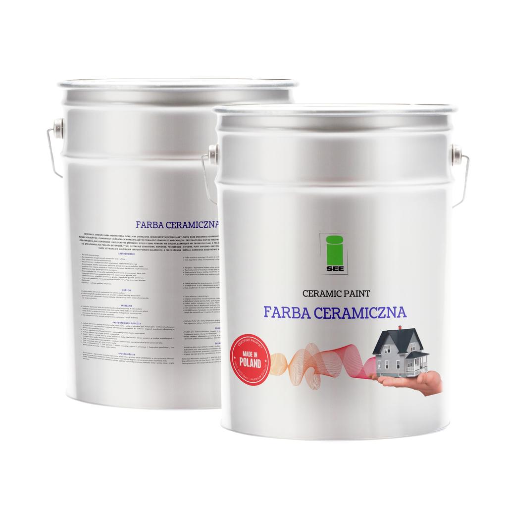 Farba do ścian ceramiczna zmywalna ścienna granat morski 10l polska