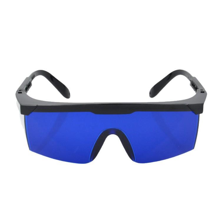 Anlorr Golf Caddy Ball-finding Glasses, High-definition Anti-dizziness Eagle-eye Positioning, Blue Lens, Telescopic Temple Arms