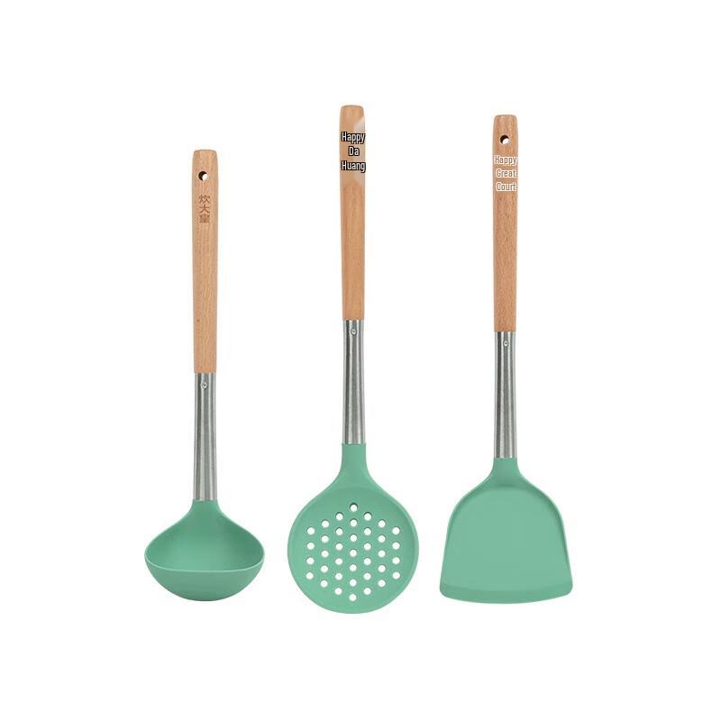 Chui Da Huang Colorful Silicone Utensil Set