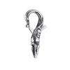 Men’s Gothic Skull Keychain Stainless Steel Keyring Jewelry Accessory Unique Design Everyday Use for Halloween Party