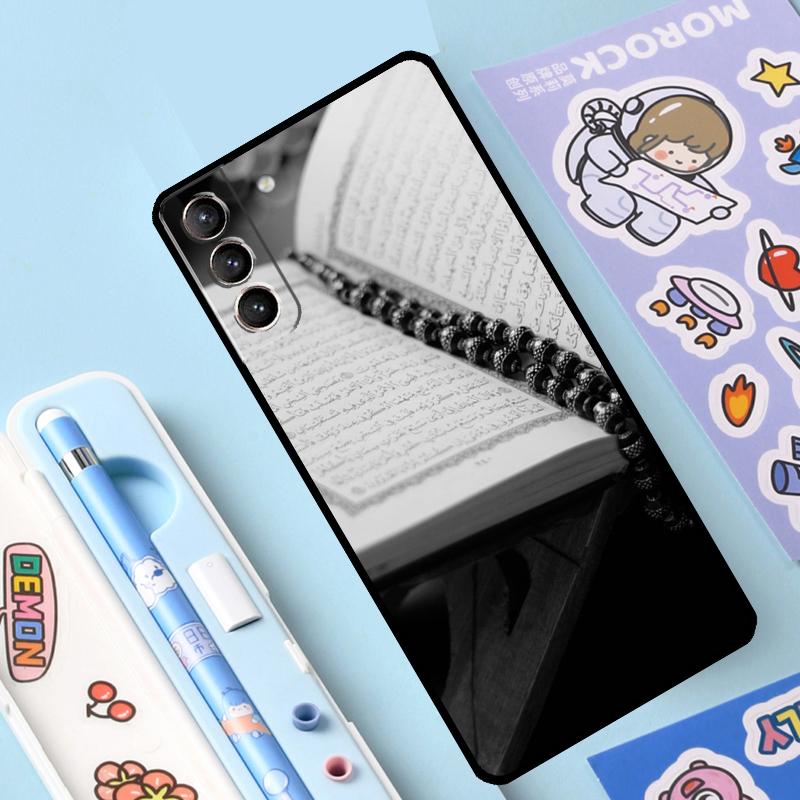 Al Quran Kareem Case For Samsung Galaxy S25 Ultra S21 S22 S20 S24 S23 Ultra S9 S10 Plus S25 FE Cover Coque