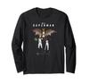 Movie "Superman" / "Justice Gang" / Black Long Sleeve T-Shirt
