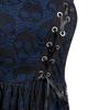 Women's Plus Size Halloween Lace Mesh Patchwork Sleeveless Camisole  Dress