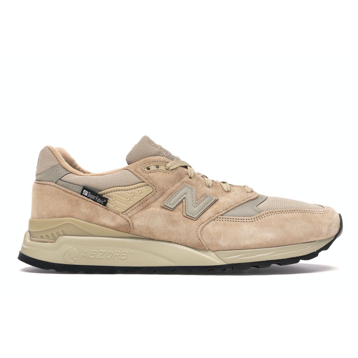 

Кремовые кроссовки унисекс New Balance SuperFabric x 998 Made in USA Светло-коричневые M998BLC