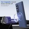Hinge Protective Magnetic Shockproof Phone Case for Samsung Galaxy Z Fold 7 6 5 4 3 5G for Magsafe Fold7 Fold6 Frosted Cover