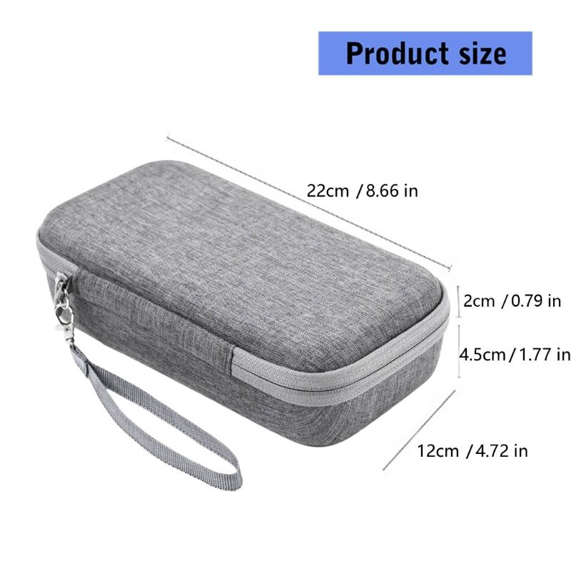 Portable Travel Storage Bag For Pocket 3 Camera Accessories EVA Hard Shell Waterproof Shockproof