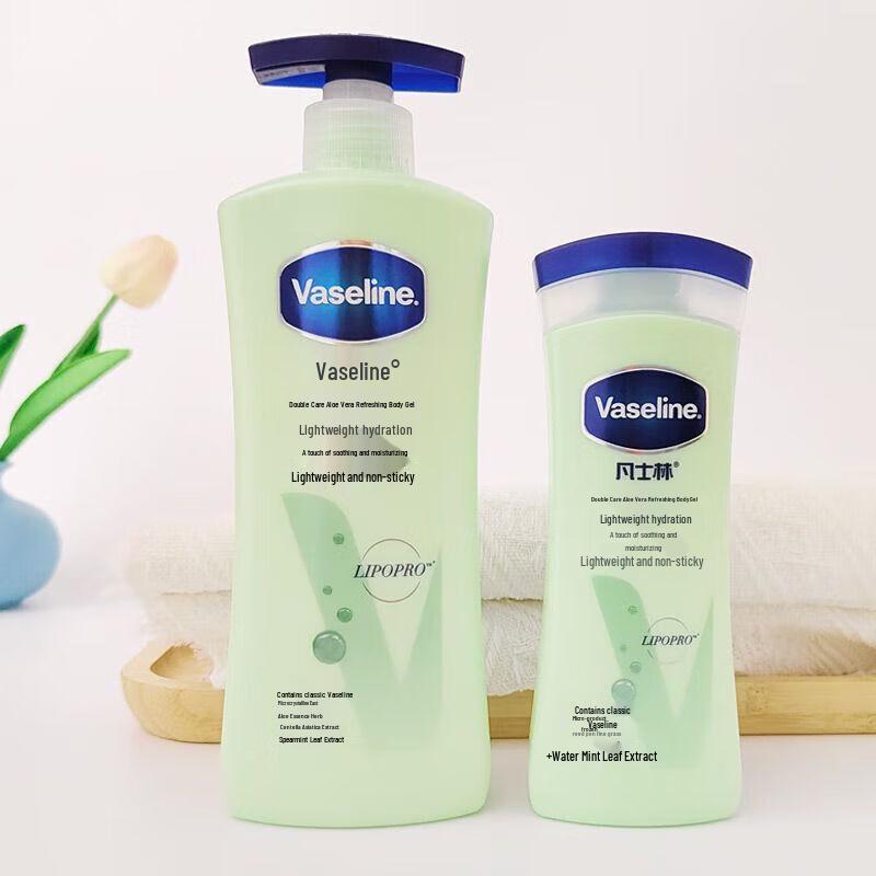 Vaseline Intensive Care Aloe Fresh Body Gel 3-Pack