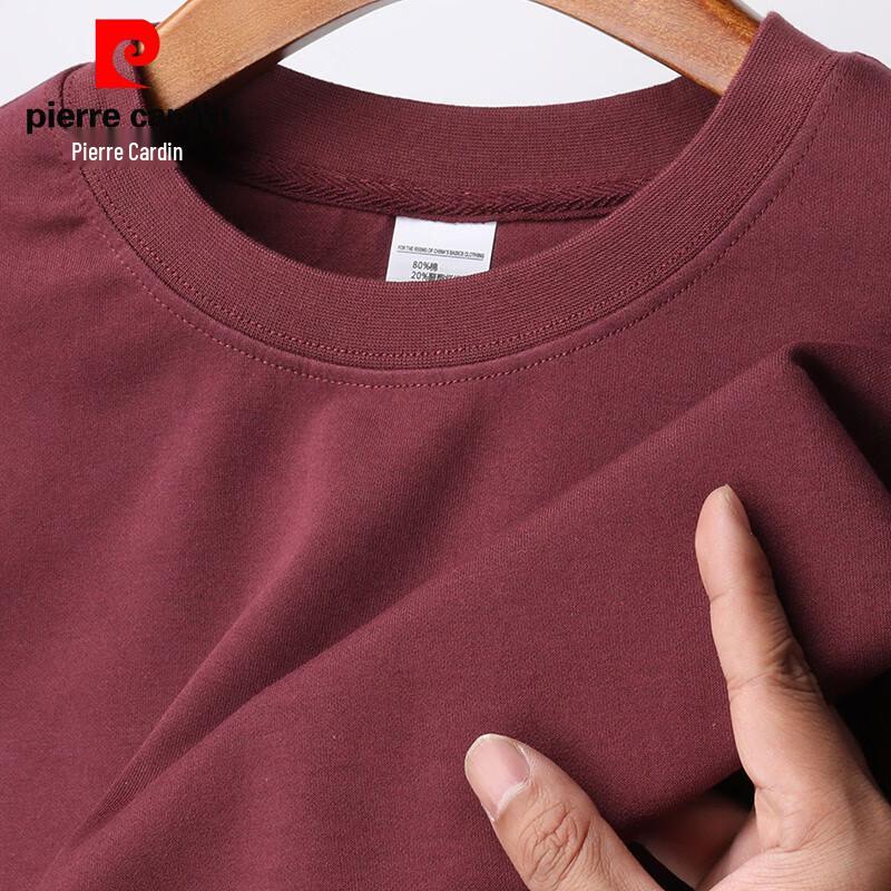 Pierre Cardin Men's Solid Crew Neck Sweatshirt