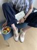 Velcro Mary Jane Shoes 2025 Spring and Summer New Plume Air German Training Shoes 2.5cm Platform Fashion Casual Shoes