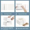 5pcs Premium Gift Boxes with Lids and Hemp Rope Paper Gift Gift Packing Boxes for Christmas Gifts Bridesmaid Proposal Boxes Easy Assemble Boxes